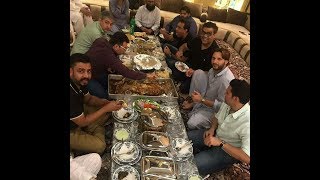 Shahid Afridi Hosted A Delicious Dinner For Karachi Kings Owner Salman Iqbal  | PSL 2017
