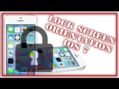 How To Lock Screen Orientation iOS 7/ iOS 8 - iPhone, iPad, iPod Touch How To Lock Screen Orientation iOS 7/ iOS 8 - iPhone, iPad, iPod Touch