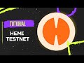 Hemi Network Testnet Full Guide - Alpha Airdrop (Gratis)