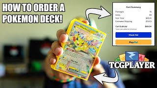 The BEST WAY to Buy a Competitive Pokemon Deck on TCGPlayer
