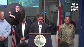 Ron DeSantis urges Floridians to prepare for Idalia