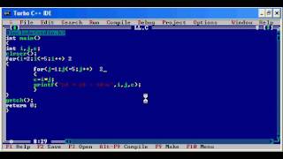 C Programming tutorial -21-Nesting of loops