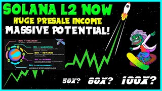 YOU CAN BE EARLY INTO THIS CRYPTOCURRENCY POTENTIAL! (TO MOON X100) *LOW CAP GEM* SOLANA L2 Project