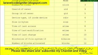 php,mysql and web development tutorial in urdu hindi Files and Directory part 15