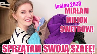 🍂 JESIENNE PORZĄDKI W SZAFIE 2023 cz.3 SPRZĄTAM  SWOJĄ SZAFĘ ShoeLove