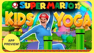 Super Mario | A Cosmic Kids Yoga Adventure! 🍄 (APP PREVIEW)