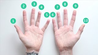Nine times table | Multiplication hand trick