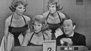 What's My Line? - The McGuire Sisters; Merv Griffin [panel] (Apr 8, 1962)