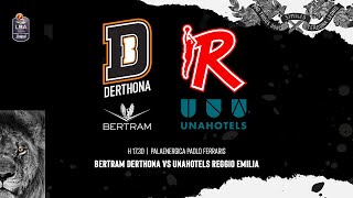 Conferenza stampa Bertram Derthona Vs UnaHotels Reggio Emilia