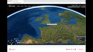 Guided tour of OneWeb's interactive satellite tracker (2mins)