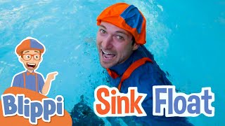 Sink or Float with Blippi! | Cool Science Experiment for Kids | Educational Videos For Toddlers