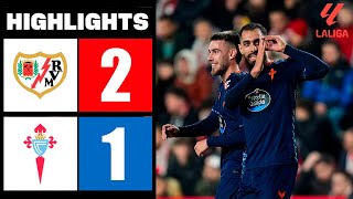 Gol de Borja Iglesias | Rayo Vallecano vs Celta de Vigo 2-1 Resumen | Liga 2024/25