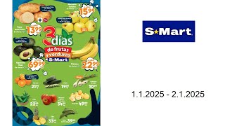 Ofertas S-Mart del 1 al 2 de enero del 2025