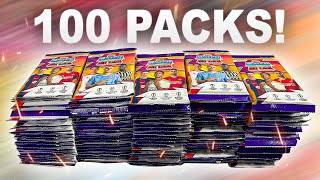 Opening *100 PACKS* of MATCH ATTAX 2023/24!! (1200 cards!!)