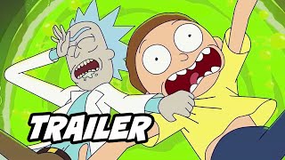 Rick and Morty Season 5 Trailer - New Episodes Breakdown and Easter Eggs