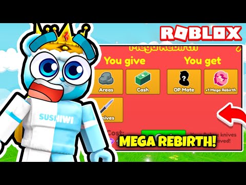 THIS CLICKER GAME UPDATED & I GOT A NEW MEGA REBIRTH! (ROBLOX)