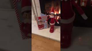 Elf on the Shelf caught moving #elfontheshelf #christmas2023