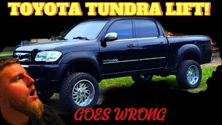 Lifting a Toyota Tundra: The Great Mishap Chronicles