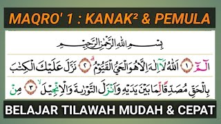 MAQRO' 1 UNTUK QORI PEMULA, Surah Ali Imran ayat 1 sampai 7