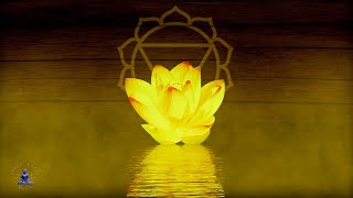 Solar Plexus Chakra Peaceful Healing Meditation Music | Crystal Singing Bowl | “Flute & Water”