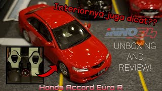 INNO64: HONDA ACCORD EURO R (RED) || Unboxing and Review! 1:64