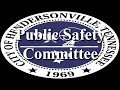 Hendersonville Public Safety Committee     10/8/2024