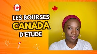 LES DIFFÉRENTES BOURSES D'ETUDE AU CANADA