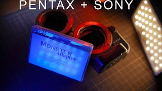 Monster Adapter - Pentax K mount to Sony E mount - Lets talk before you get ready to buy one!