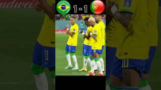 Portugal VS Brazil 2030 World Cup Final ronaldo vs neymar 🔥 #youtube #shorts #football