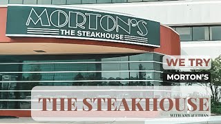 Is The Truffle Butter Out Of This World?! | We Try Morton's THE Steakhouse