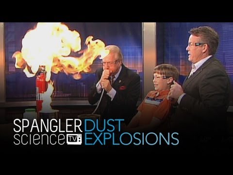 Dust Explosions Cool Science Experiment Youtube