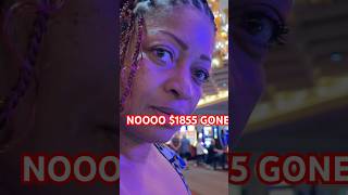 $100 to $1855….I CANT BELIEVE SHE HIT THE BUTTON. Watch the full 47 min video on my YouTube channel