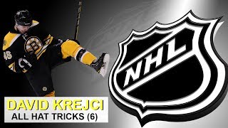 All 6 Hat Tricks by David Krejci