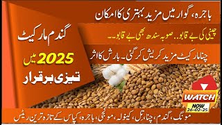 wheat today in pakistan | sugar rate unexpected | Further improvement is possible in millet and guar