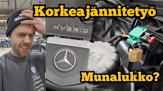 Mercedes C350e akkujuttuja - Joulukalenteri luukku 6