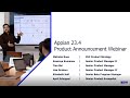 Appian 23.4 Product Announcement Webinar