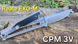 Reate EXO-M Gravity Knife ใบ CPM 3V