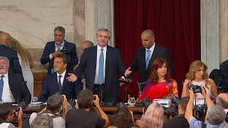En vivo: Alberto Fernández abre sesiones en el Congreso