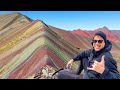 EPIC Rainbow Mountain Hike, Peru | Race to Vinicunca on Horse and on Foot!