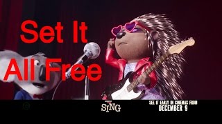 SING Moive Trailer Mini Spot #3 "Set It All Free" Hedgehog Ash - Full Song in Description