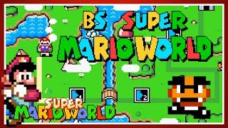 BS SUPER MARIO WORLD (MSU-1 Chip) • Super Mario World ROM Hack (Demo)