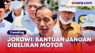 Jokowi Minta Uang Bantuan Dampak Gempa Cianjur untuk Bangun Rumah, Bukan Beli Sepeda Motor