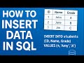 How to Insert Data into Tables in SQL | Beginner SQL Tutorial