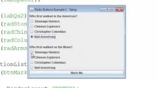Java - RadioButtons 1