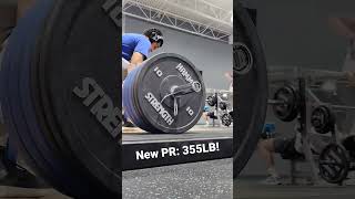 New Deadlift PR: 355 LB at 149 LB Bodyweight