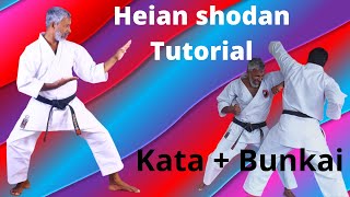 Karate For You :: Heian shodan - Shotokan Kata + Bunkai