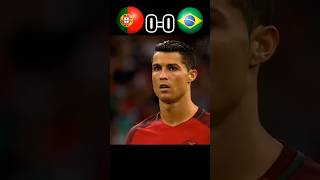 Portugal vs Brazil World Cup Penalty Shootout Imaginary Ronaldo vs Neymar #youtube #football #shorts