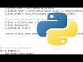 Easy Python session 22
