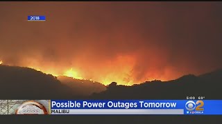Malibu Residents Among SoCal Edison Customers Bracing For Power Outages