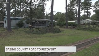 Sabine County residents begin recovery from Hurricane Laura